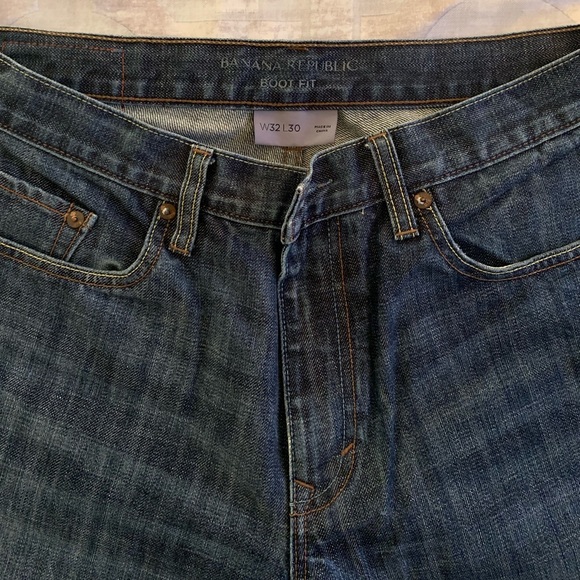 Banana Republic - Men’s boot fit jeans 32x30 - Picture 5 of 7